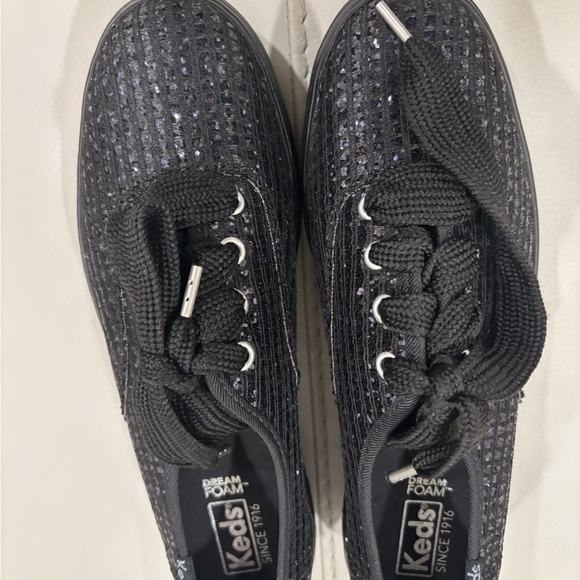 women's triple cvo sparkle grid sneaker black - Picture 8 of 14